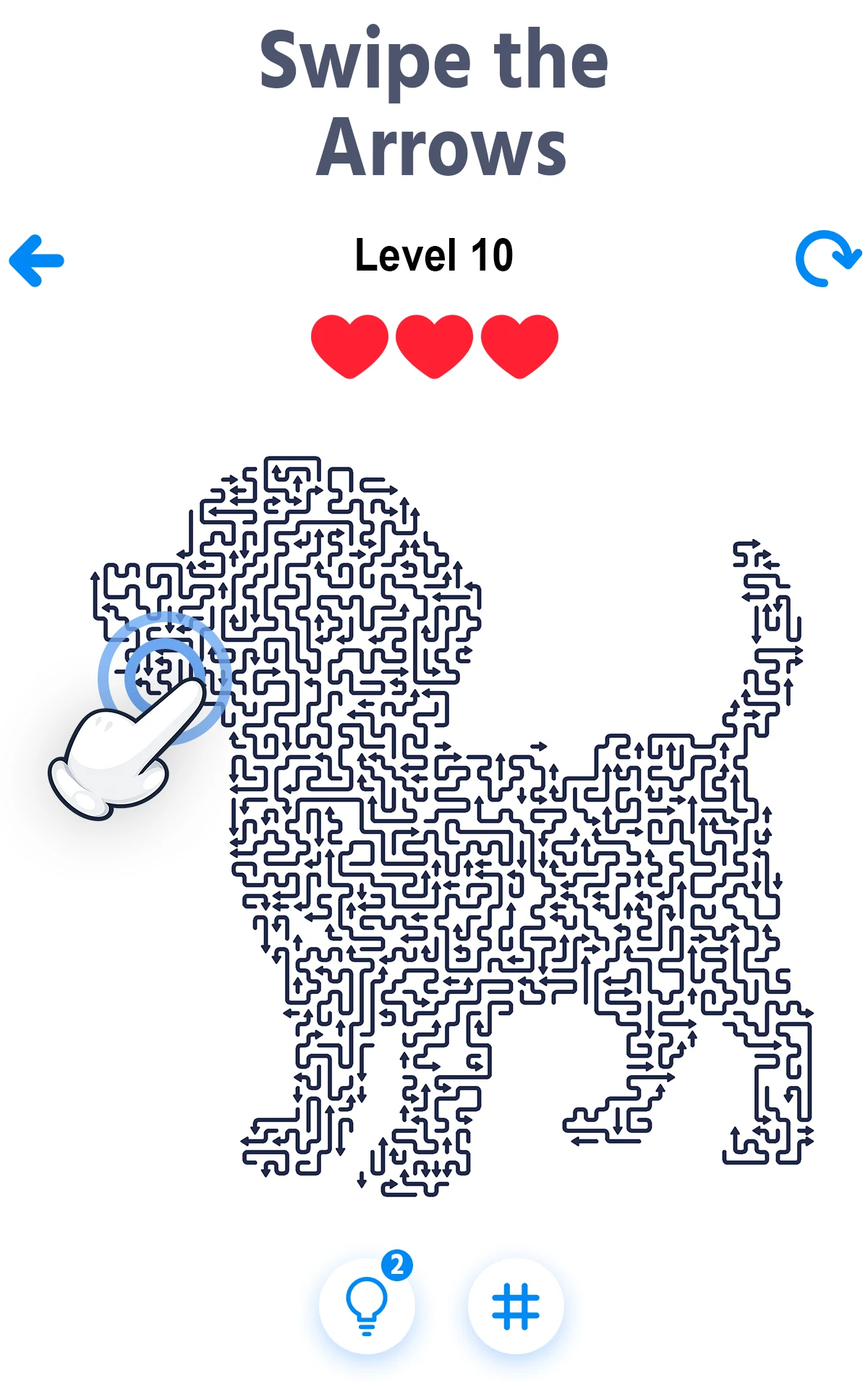 Arrow Puzzles: Tap Arrow Games screenshot